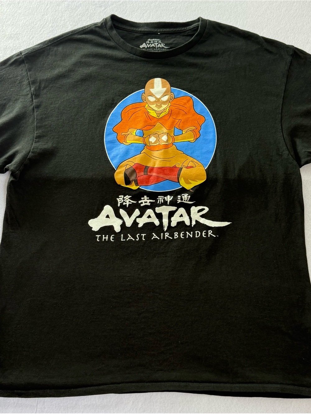 Avatar The Last Airbender Aang Graphic Tee Large